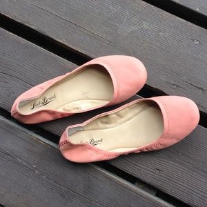 Lucky Brand Open Orange Emmie Flats Size 7.5